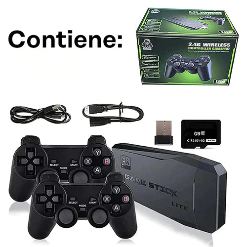 Consola Mini Retro Games 🕹️ + 2 Controles 🎮